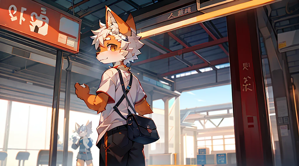 furry,fur,body fur,train station,solo,short sleeves,horizon,white shirt,((character focus)), white hair, orange fur,BREAK,aoeu,aoeu,aoeu,aoeu,aoeu,aoeu,aoeu,aoeu,aoeu,aoeu,aoeu,aoeu,aoeu,aoeu,aoeu,aoeu,aoeu,aoeu,aoeu,aoeu,aoeu,aoeu,aoeu,aoeu,aoeu