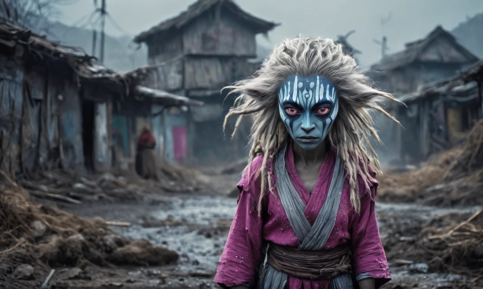 pretty face,eyebrow up,full body length shot,obsidian ahsoka tano,full body length shot,very beggar niobium Manganite The Alien Entity, babychild, wants eat,survival in criminal city of future,full body shot of full body shot of psychedelic style ,The iris looks weird, attractive, The stars in space is reflected in the pupil, goose down eyelashes, long wavy luminescent hair, baggy clothes,  the Lord of the Rings, ,Extremely detailed,High contrast,Masterpiece,Realism,Ultra Detailed, intricate details,realistic humid leather, cinematic style,irina yermolova,high contrast,hdr,extremely detailed, [deep night landscape],masterpiece,intricate details,faded,eyes extremely detailed,Silverclaw,view from height,full-body-shot,High contrast,Masterpiece,Realistic,Ultra Detailed,intricate details,realistic humid skin,extremly intricate,realism,photorealism, cinematic style,irina yermolova,HDR,((Wangechi Quality)),extremely detailed, [night landscape],masterpiece,intricate details,faded,eyes extremely detailed, high detailed eyes,16k resolution,RAW, Nikon Z9,chinese orc's village of fishers on seaside,authentic,full body length,Labradorite babygirl,native italian troll ,pretty face,eyebrow up,full body shot,ominous landscape,glate gray atmosphere,by art Simon Stalenhag,Nicola Samori,(((Wangechi Mutu))),prime colors,urban,extremely detailed,masterpiece,intricate details,faded,eyes extremely detailed, high detailed eyes,4k resolution,RAW, Nikon Z9,scary town,stalker,goblin,Dubai of United Arab Emirates,Mestichino,Light particles,marble leather ,ink photography ,Silver-gold long hair with bangs、Aquamarine Eyes,Fuchsia sequined dress,Mestichino,Light particles,chaos