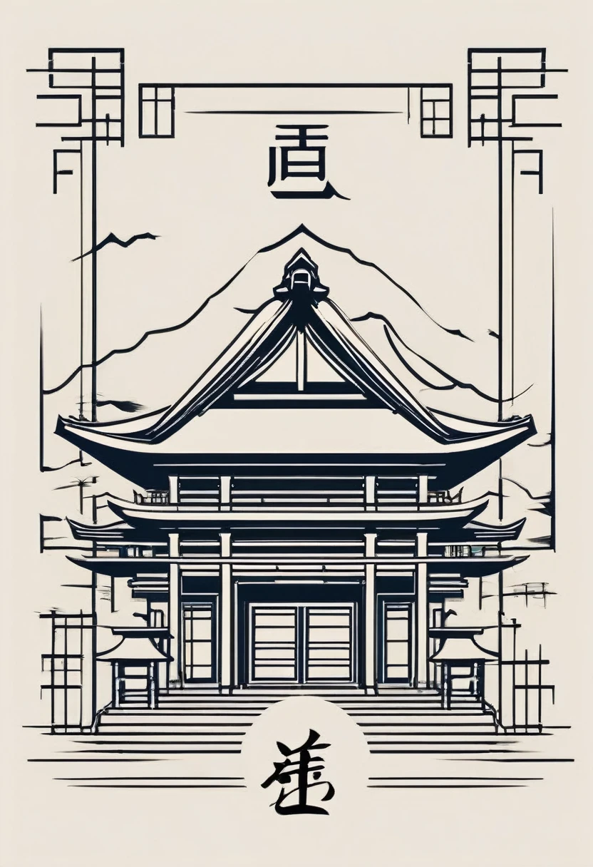 Japanese-style cool emblem of construction company YOROZU HOME
Make sure to put the letter "YOROZU HOME" somewhere on the emblem.
The background is white