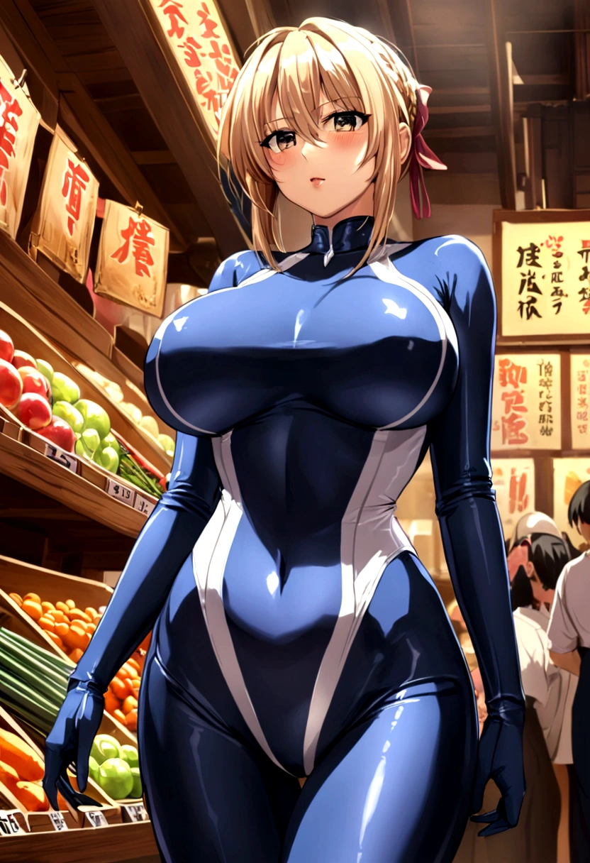 best quality Saber big breasts Bodysuit market 