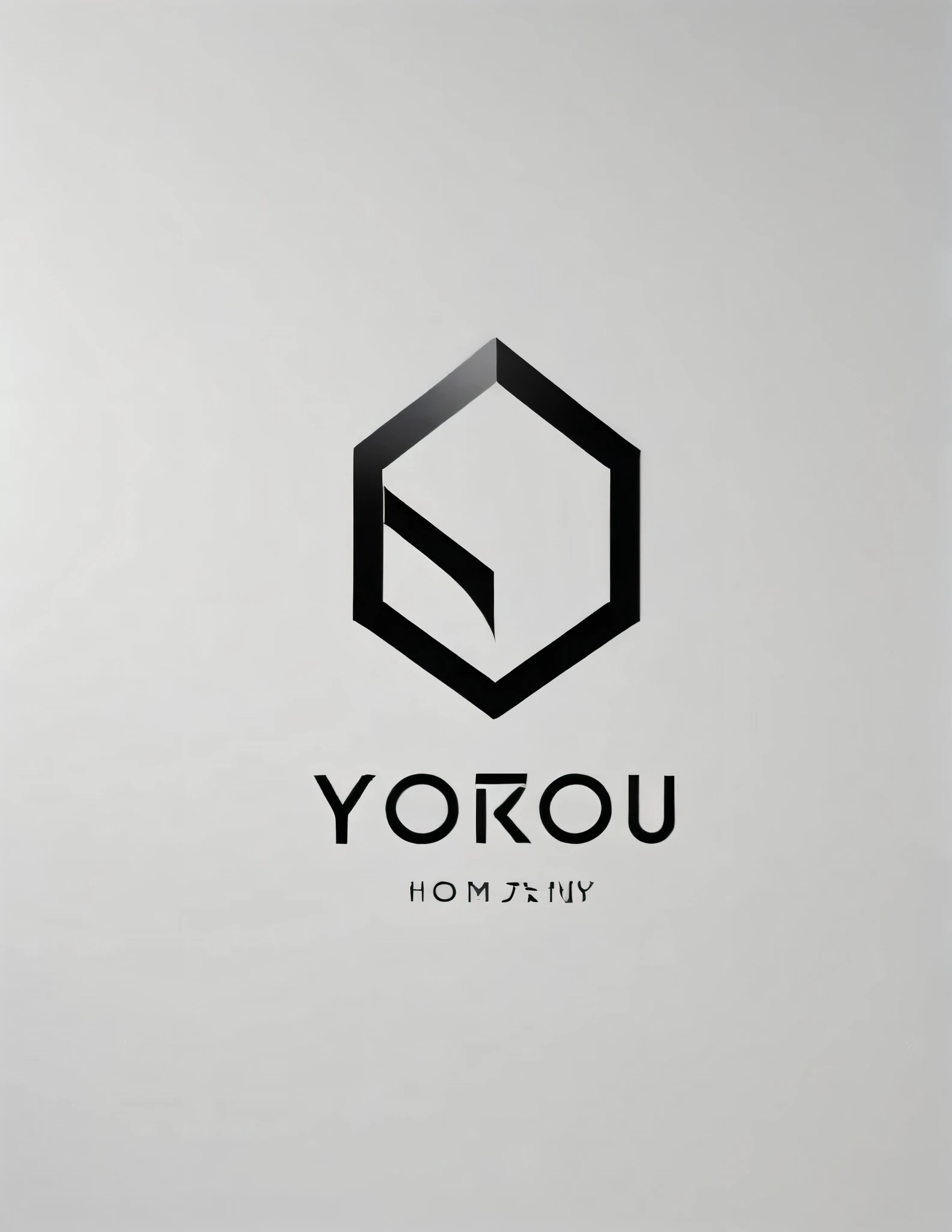 Cool emblem of construction company YOROZU HOME, slightly harmonious taste

Make sure to insert the letter "YOROZU HOME" somewhere on the emblem

The background is white