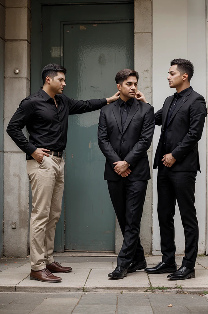 Group of 5 men