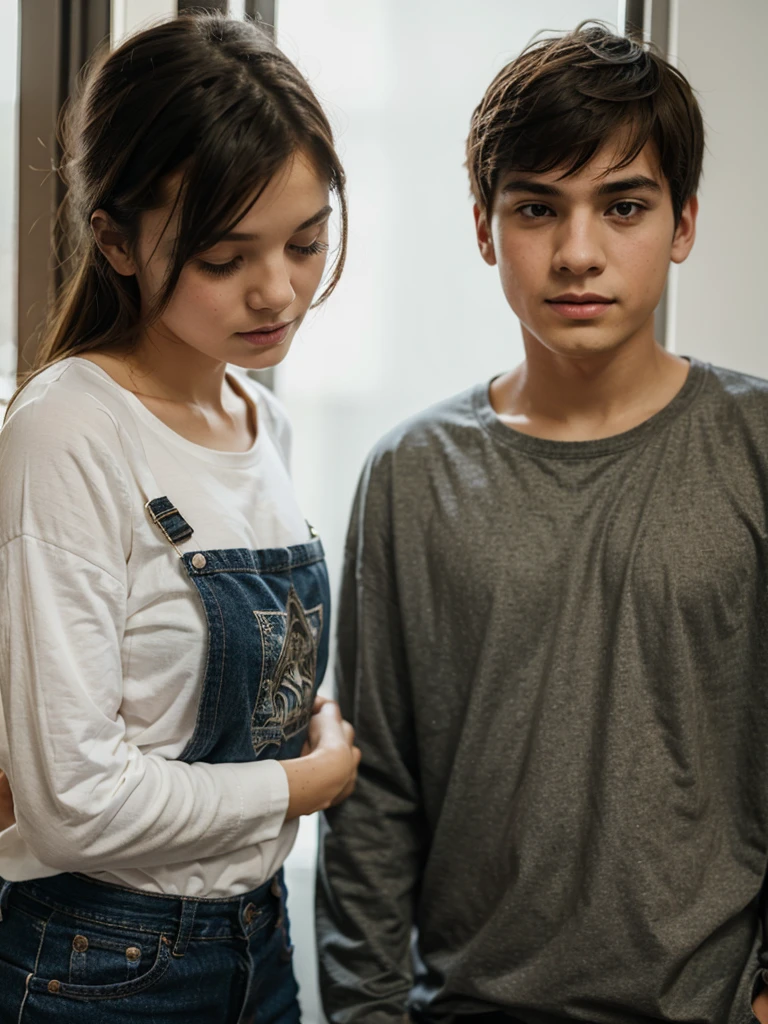 Girl with boy