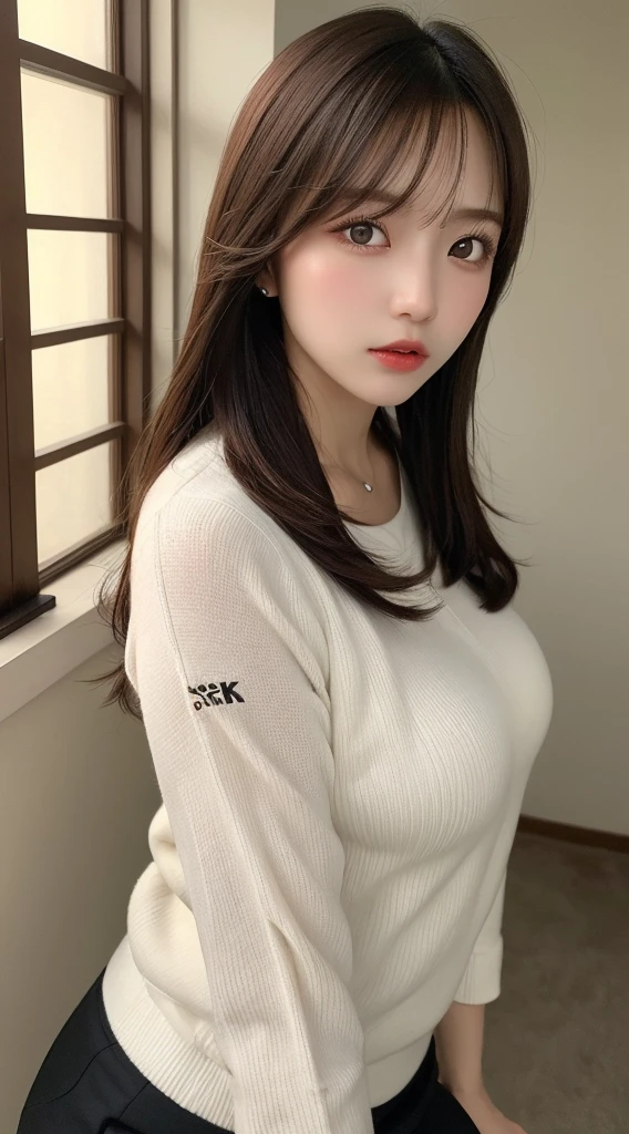 best quality, ,surreal, very natural, very detailed, in detail, highest resolution, 8K wallpapers, Complete dynamic configuration, beautiful detailed eyes, natural lip, sexy golf clothes , big bust, split, random sexy poses, whole body