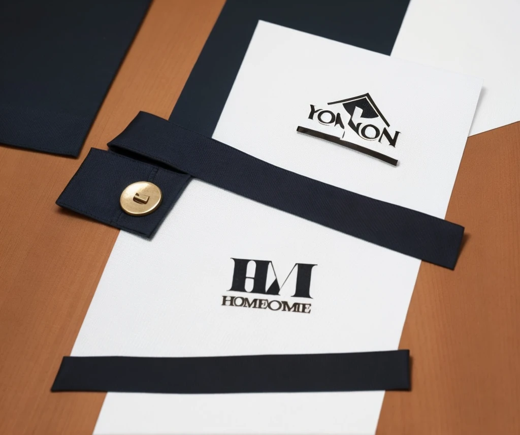 The cool emblem of the construction company YOROZU HOME,
Monotone slightly harmonious design

Make sure to insert the letter "YOROZU HOME" somewhere on the emblem

The background is white