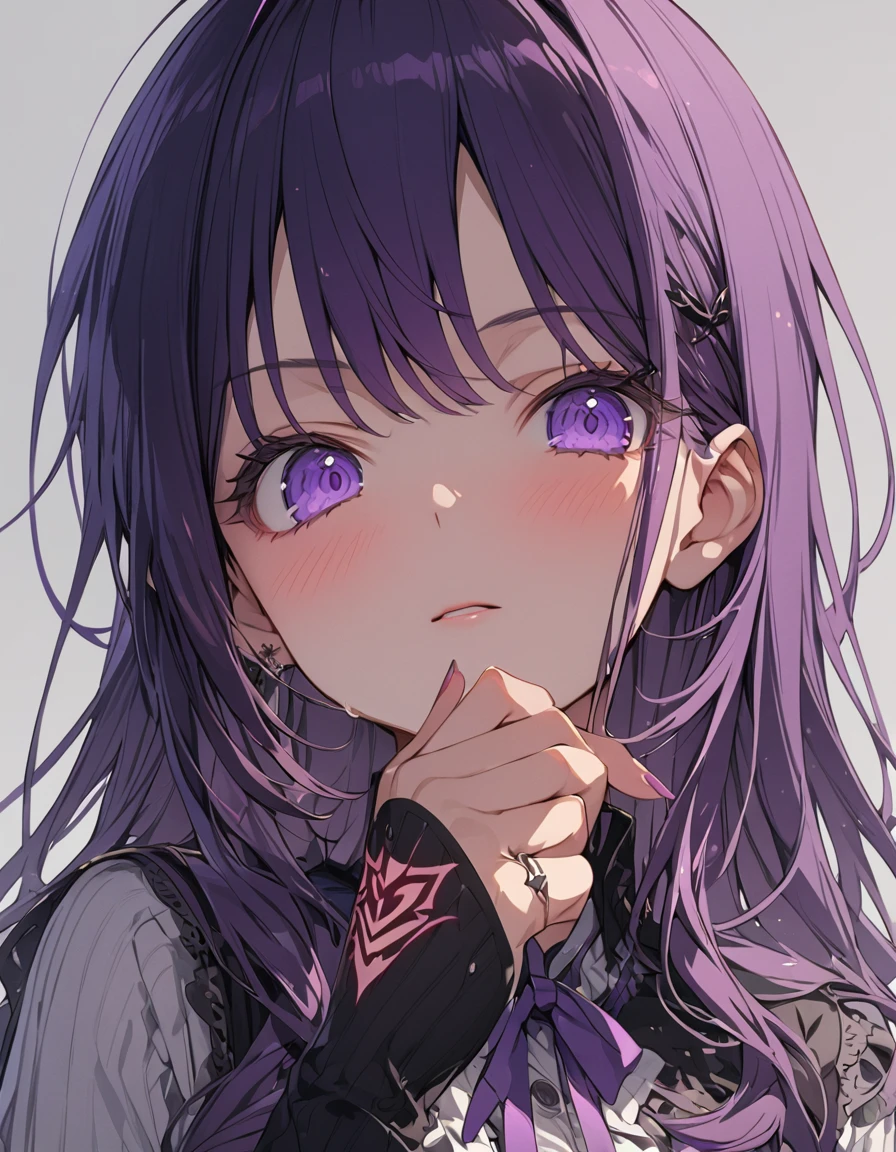 Spell masterpiece Super detailed Purple Hair