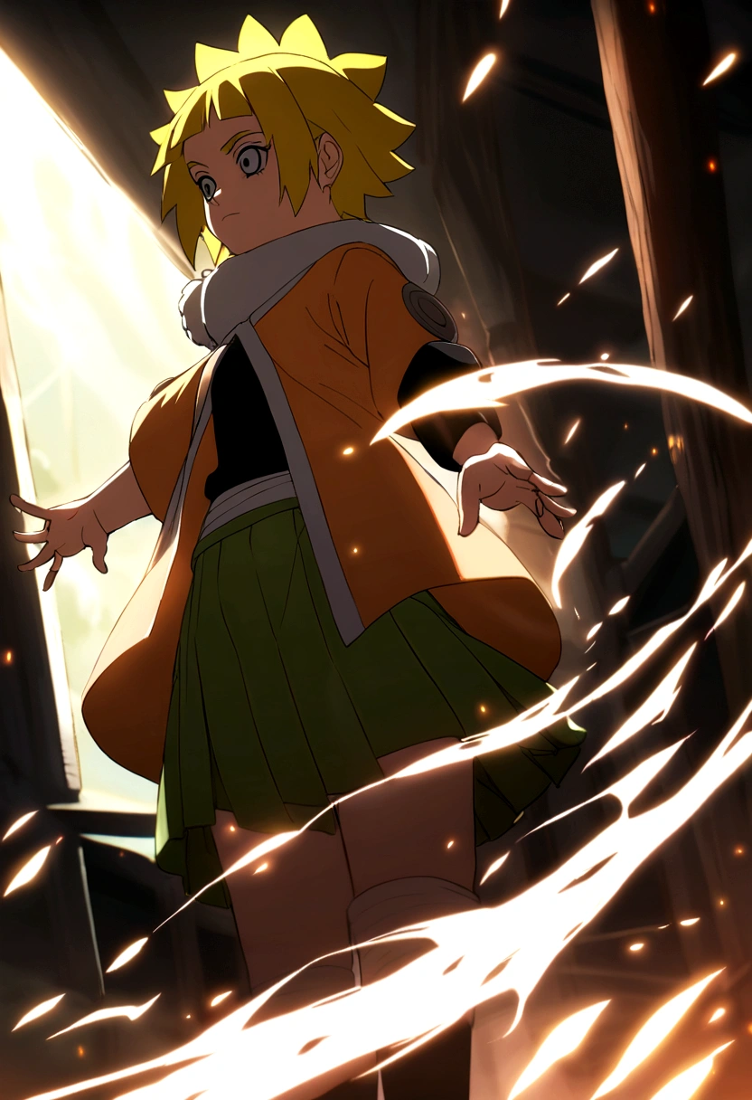 Genera a Himawari Uzumaki from Naruto