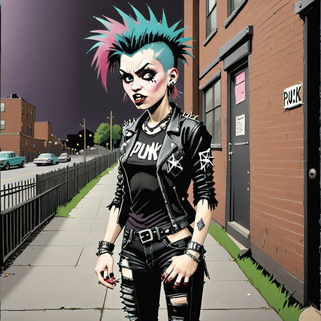 in, 1990s Punk Rock Girl  