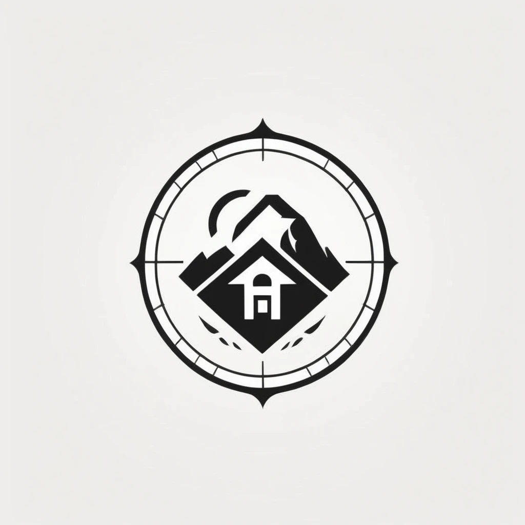 construction company logo
The company name is YOROZU HOME
It's a cool emblem,
Monotone slightly Japanese-style design

Make sure to insert the letter "YOROZU HOME" somewhere on the emblem

The background is white