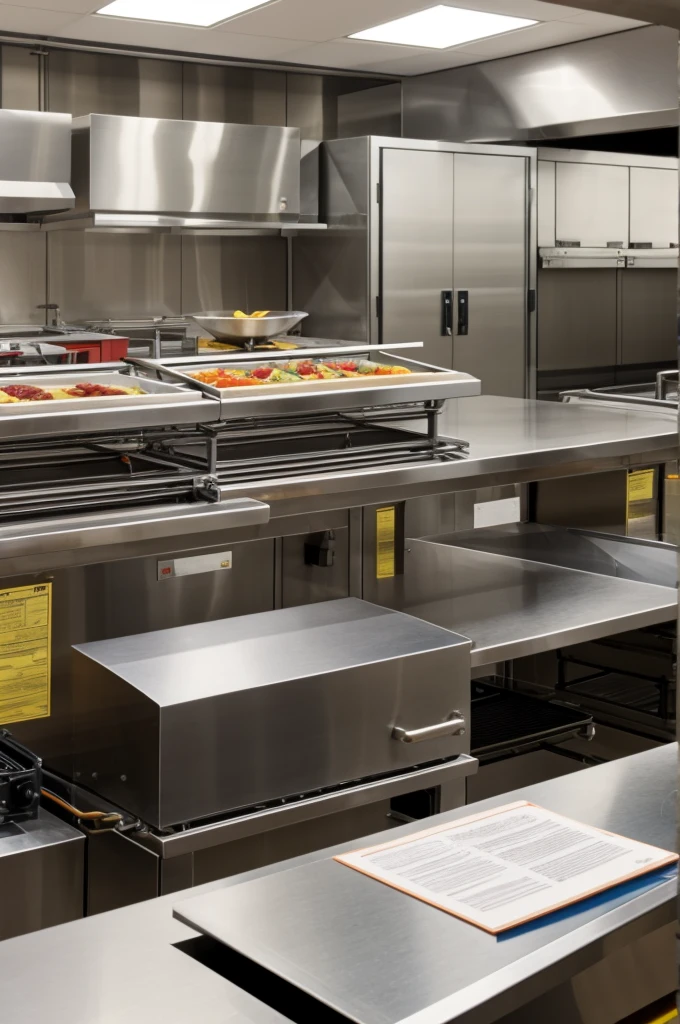 Registration of loan requests and verifying and documenting the condition of gastronomic equipment