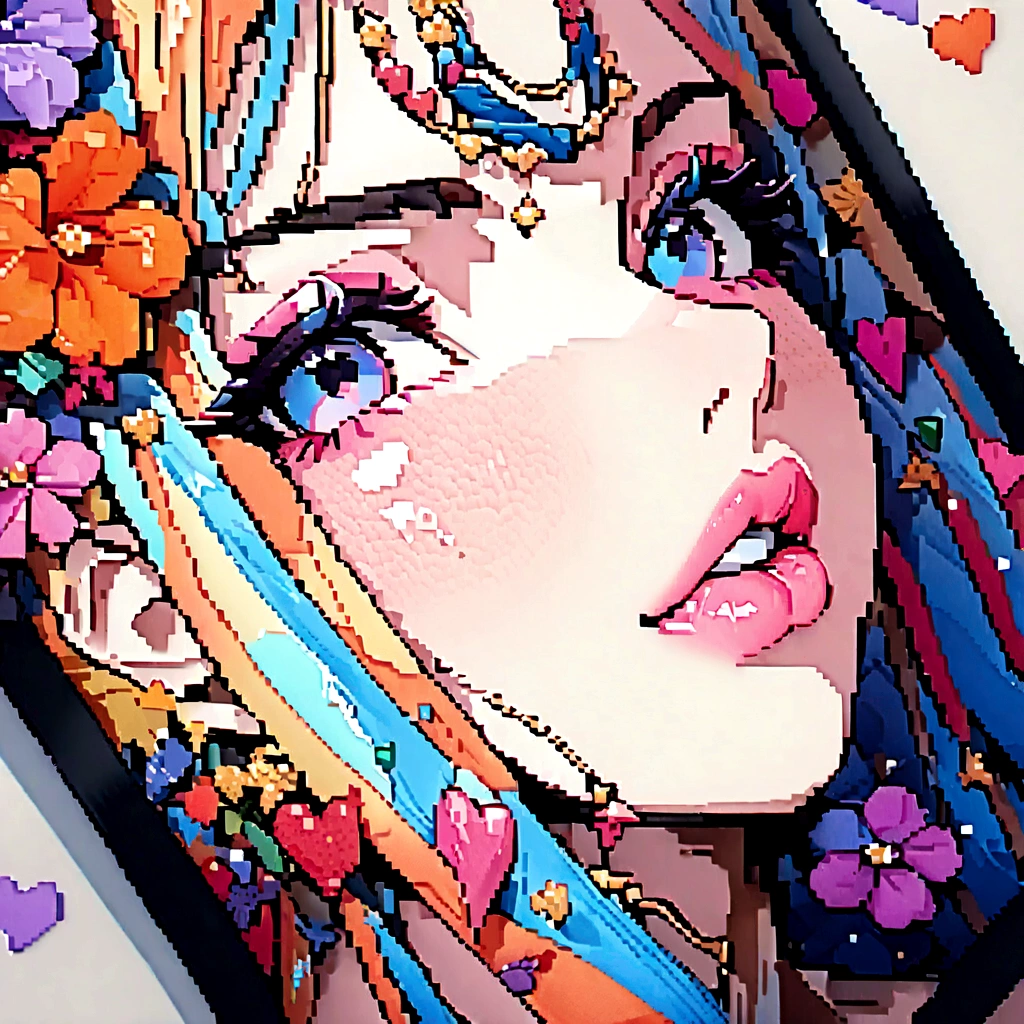 (((stylishなファッション))), 8K quality、Brown haired woman,Natural watercolor, detailedな水彩アート, Watercolor splash, Surreal, Avant-garde pop art, Beautiful and expressive paintings, Beautiful artwork illustration, Natural tones, wonderful, Cool Beauty, Highest quality、Official Art, Vector art, stylish design, (((The most beautiful girl))), (((Highest quality))), High resolution, ((detailed)), (((Doodle Art)), ((masterpiece)), ((Super detailed)), (((Colorful flowers))), Colorful Hearts, (((stylish))), Lips in Love