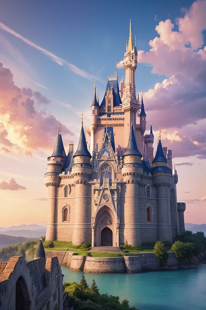 Castle in the Sky　Photo style　Beauty　pastel colour