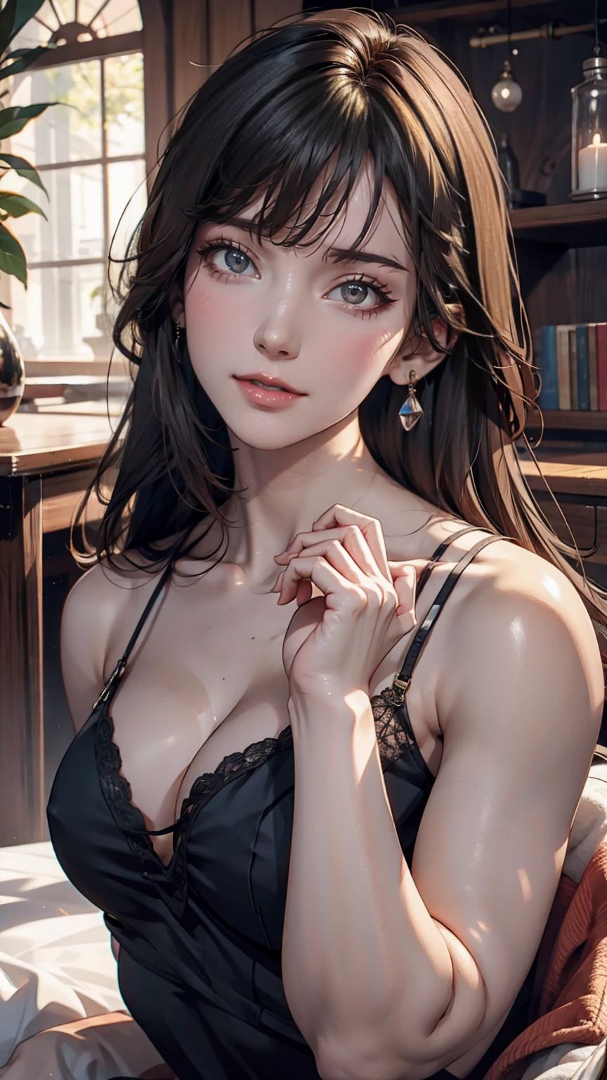 24-year-old female、hand hear