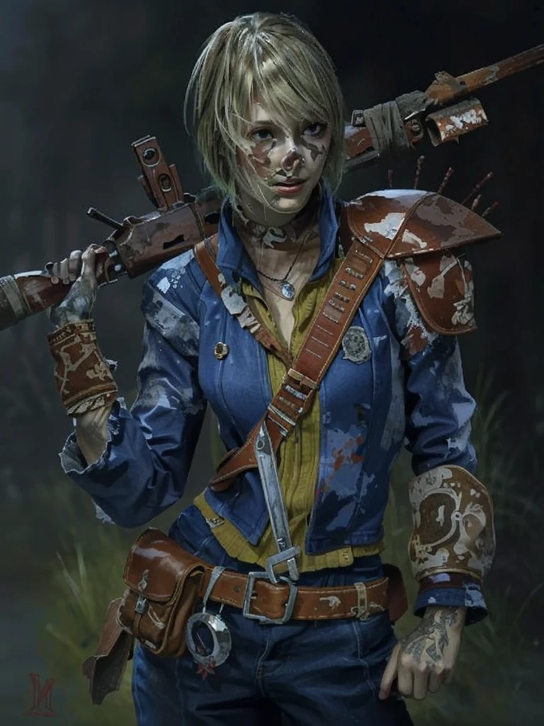 ((ultra detaild, work of art, best qualityer))
re4ashley, 1 girl, standing alone, hair blonde, in a winter wonderland, cowboy shot, winter clothing, ssmile