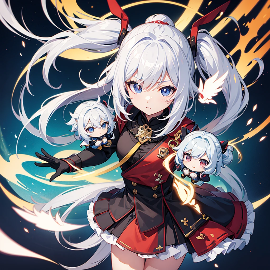 chibi figurine of a character from the game Genshin impact