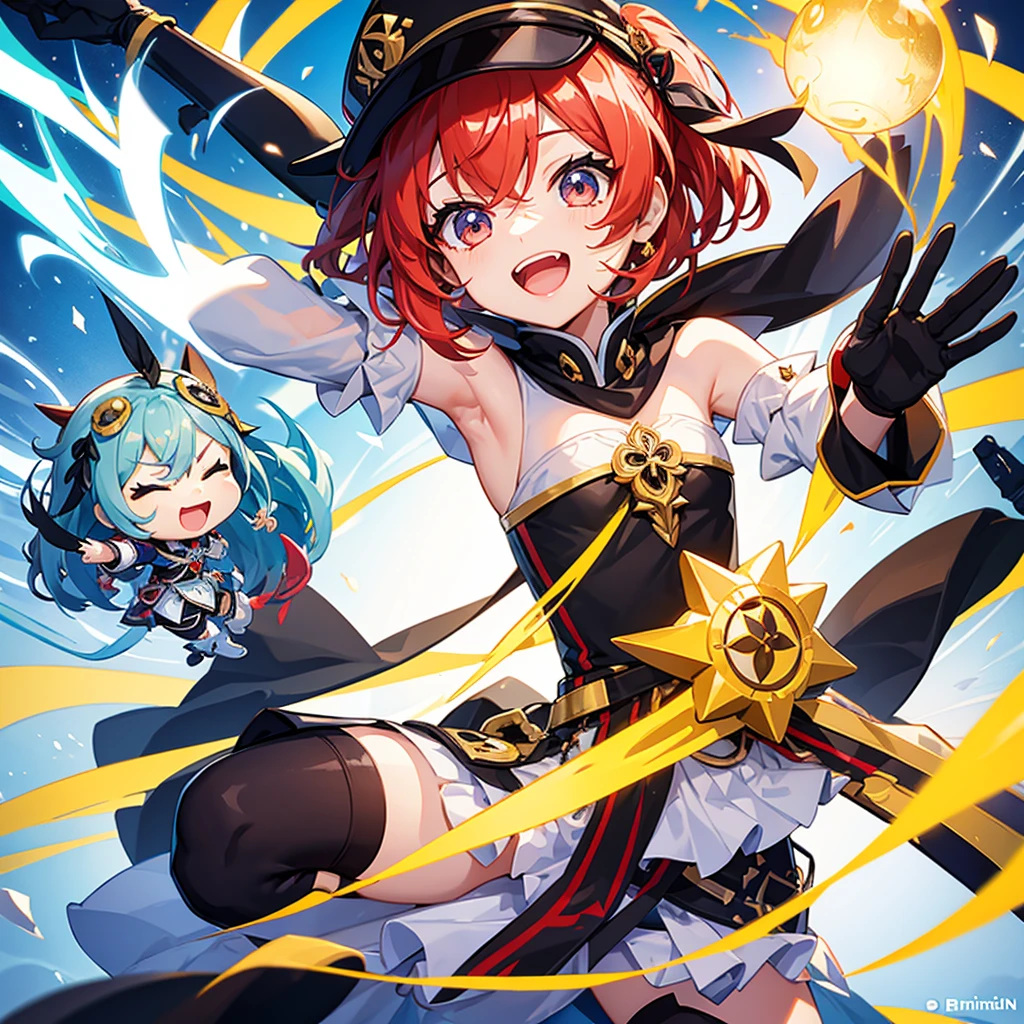 chibi figurine of a character from the game Genshin impact