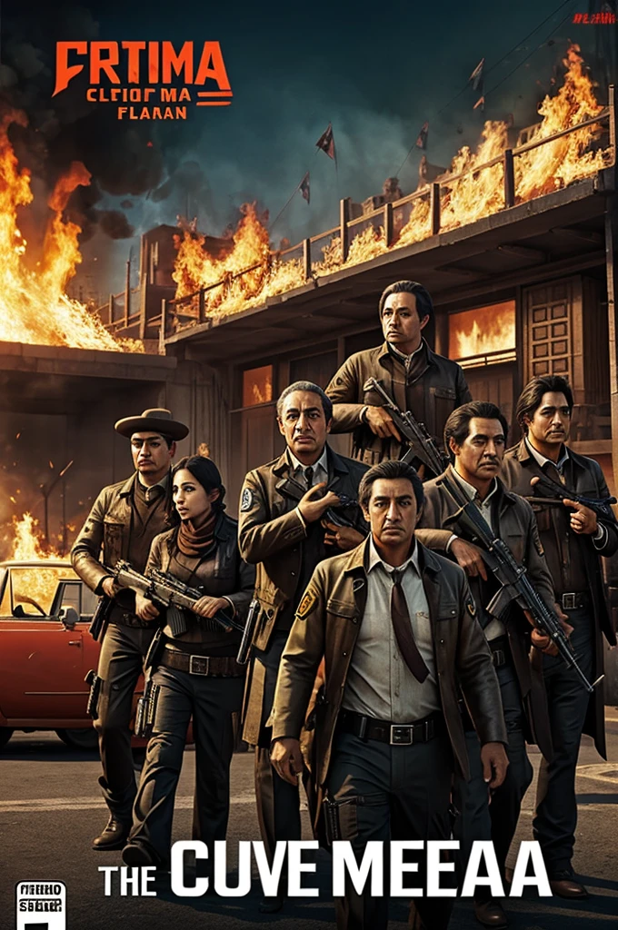 Cover for a free fire clan with the name CUUMAFIA