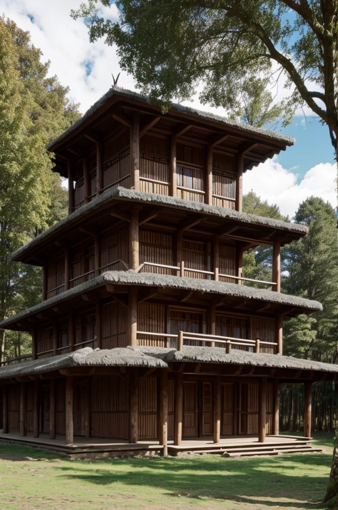 Mapuche architecture headquarters