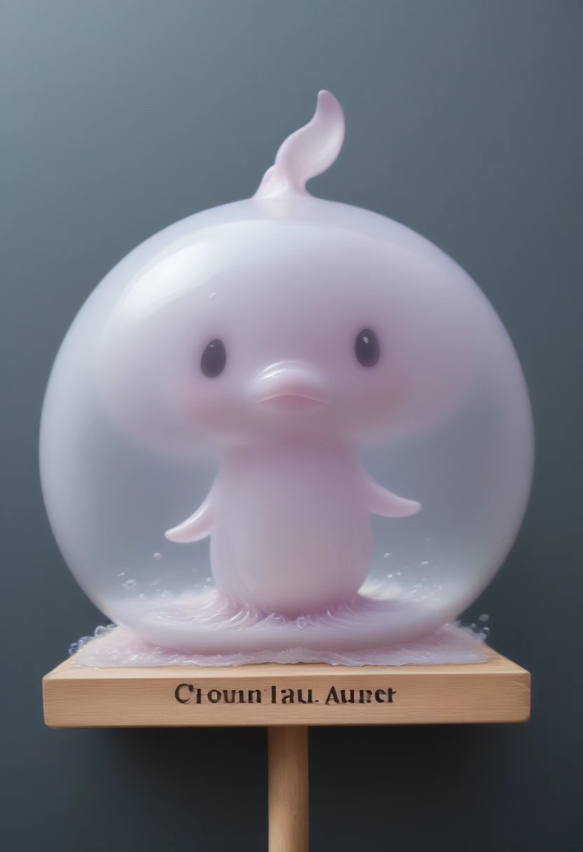 A sign that says; UNIT 4
and that the theme of unity be; Oceanography.
with an Illustration of a large jellyfish its colors should be; pale pink_ translucent pale purple.
and with decoration of Dolphin silhouettes 🐬