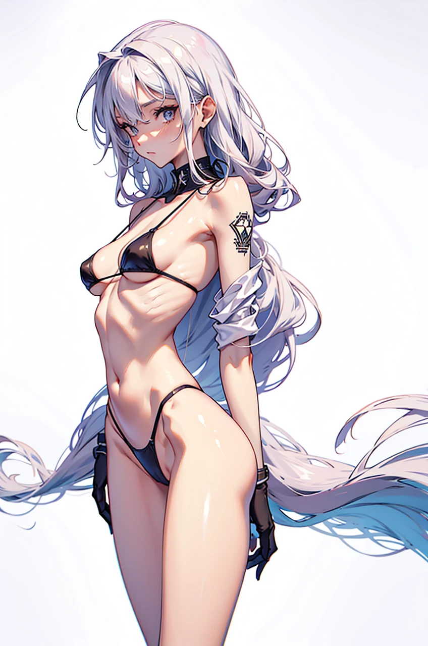,Girl, ,thin micro bikini, ,beautyful face, beautyful body, perfect anatomy, long haired,sharp picture,