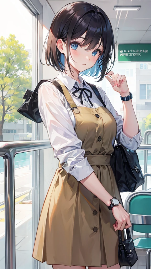 Semi-realistic, Smart Watches, cafeteria, Bob Hair, Eco bag