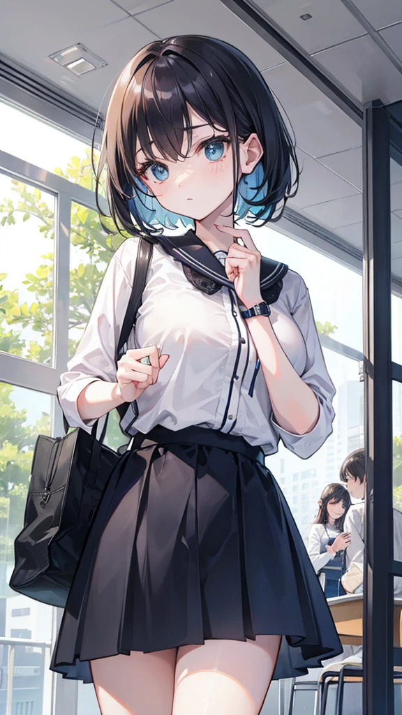 Semi-realistic, Smart Watches, cafeteria, Bob Hair, Eco bag