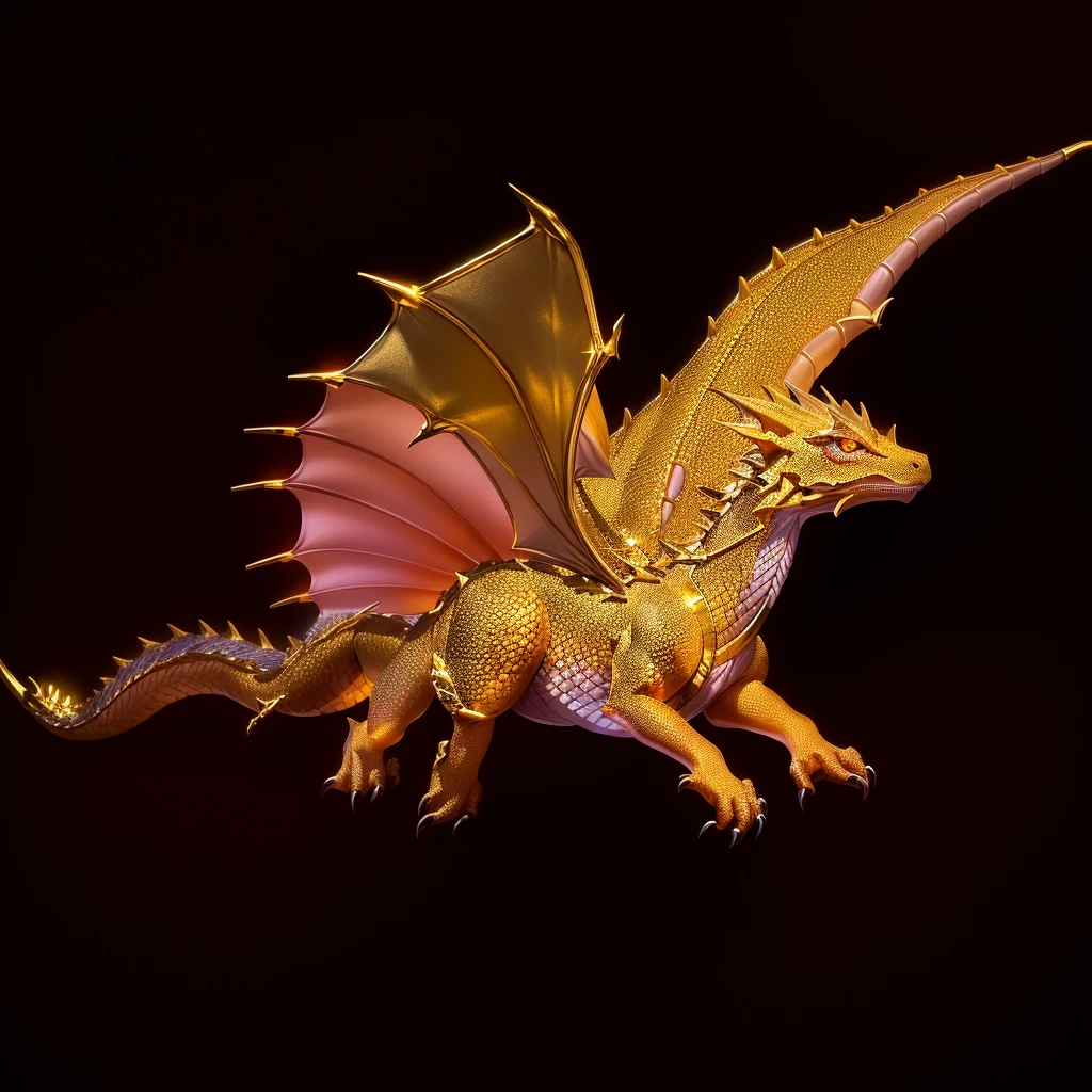 gold dragon, gold scales, baby dragon, cute, realist scales, draconic eyes, ambar eyes