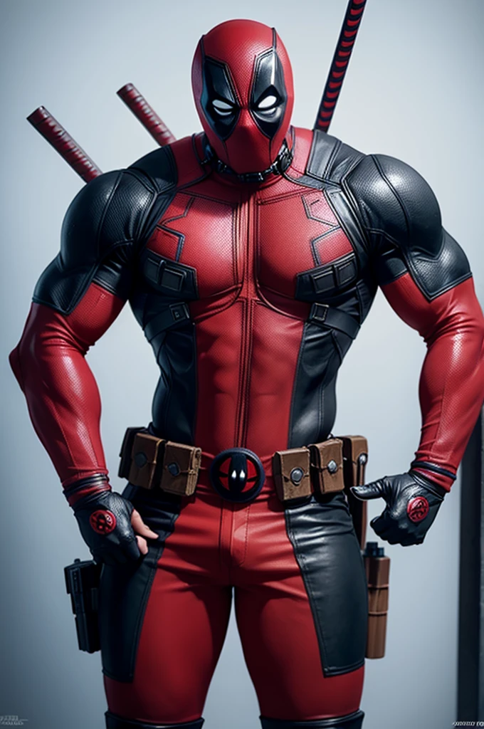 Create Deadpool with Venom's smile