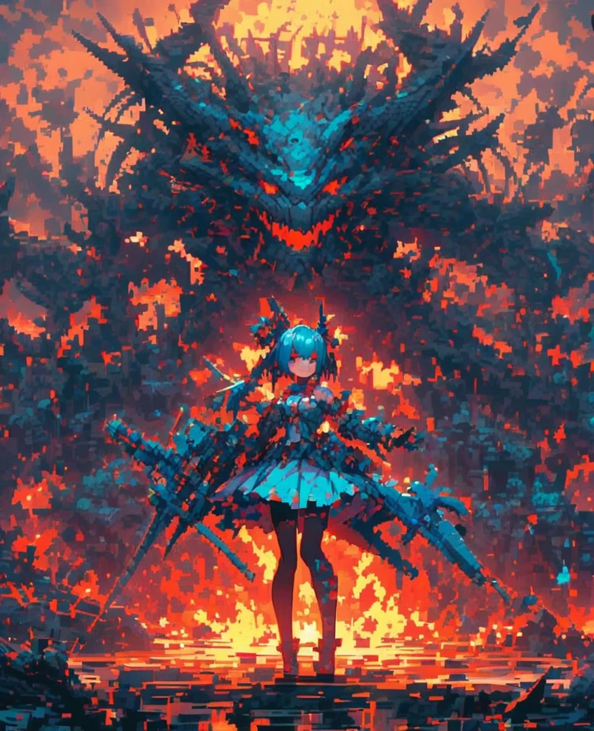 Pixel girl
