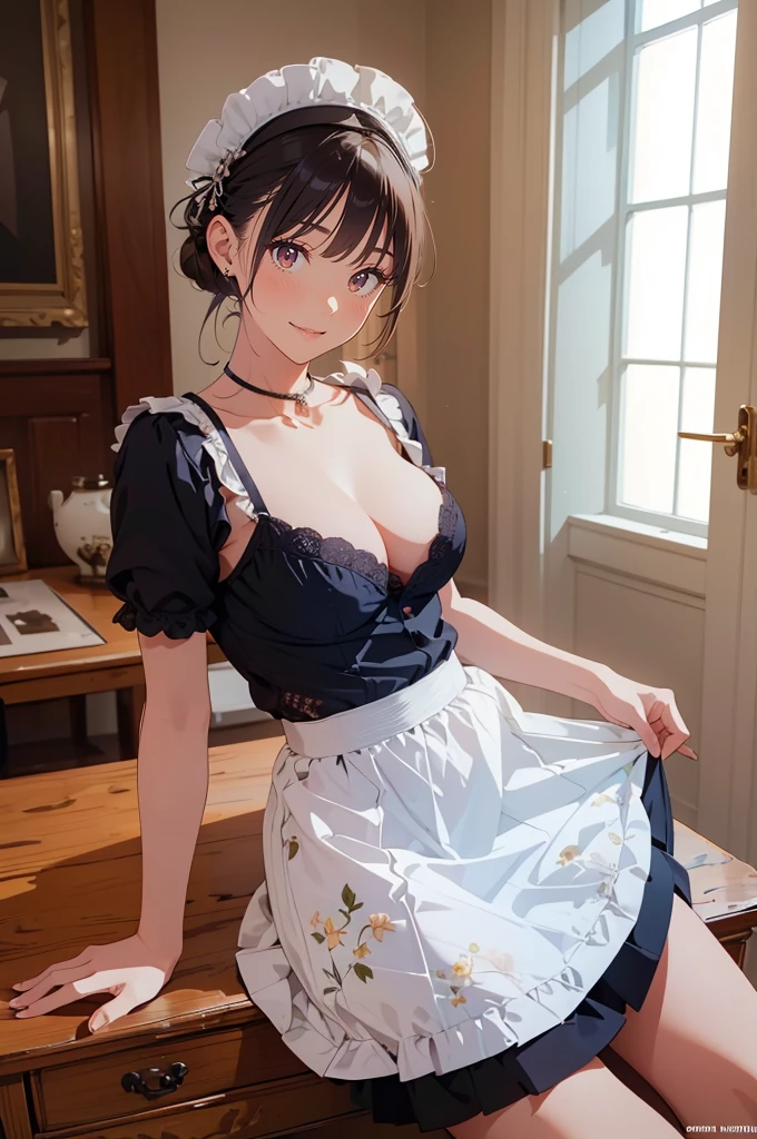 (masterpiece), (best quality), (ultra-detailed), (best illustration), (best shadow), (absurdres), Female, 25 years old, looking at viewer, shy, nsfw, light smile,