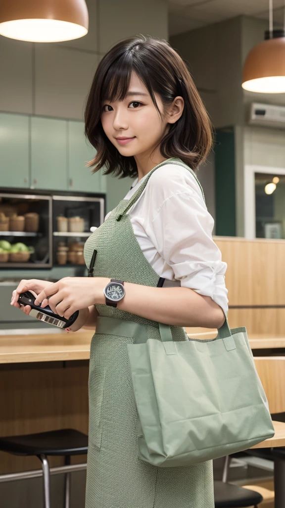 Semi-realistic, Smart Watches, cafeteria, Bob Hair, Eco bag