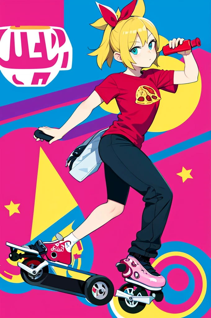 pizza-themed rollerskates