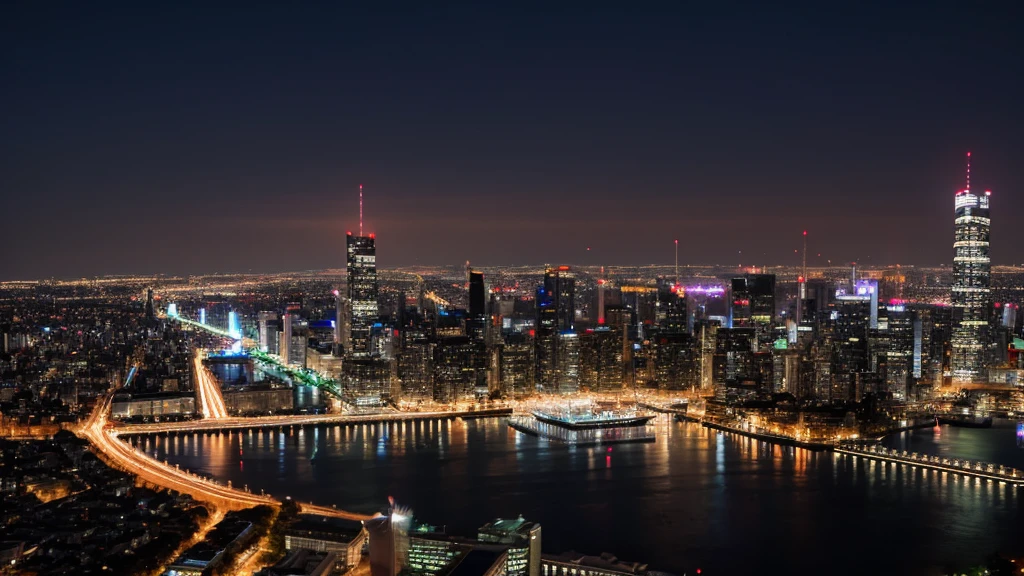 Night cityscape