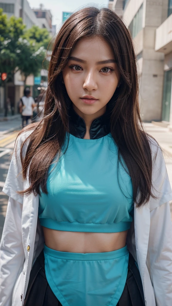 wearing a cosplay, instagram influencer fashion model, 4k ultra realistic, korean school concept model, double eyelids, beautiful eyes, use the same facial features for all images