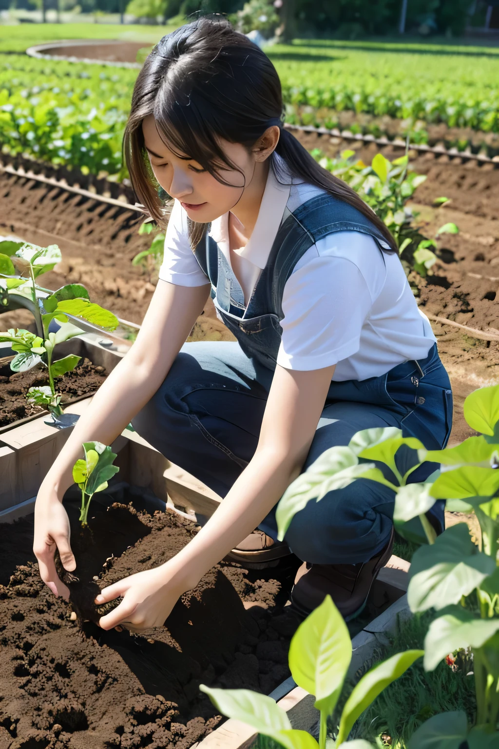 planting legumes!