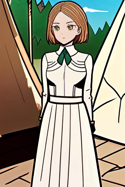 Scout woman in a camp