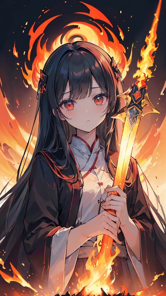 (((Masterpiece)))、(((Highest quality)))、((Awesome detailan、according to contract、please follow me、Lord of Flames。come、pure flame、Great Sword of Flame。
Fluttershy、Fire and brimstone passed through Sodom.。Turning sinners into the dust of death。『burning sky』