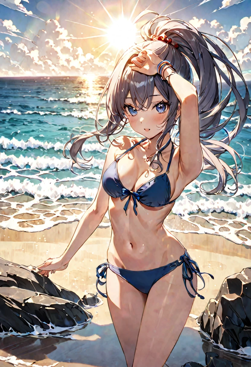 bikini、Beach、Ocean、sun