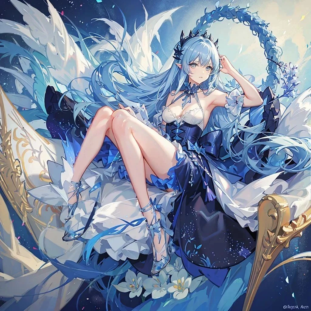 hand on knee