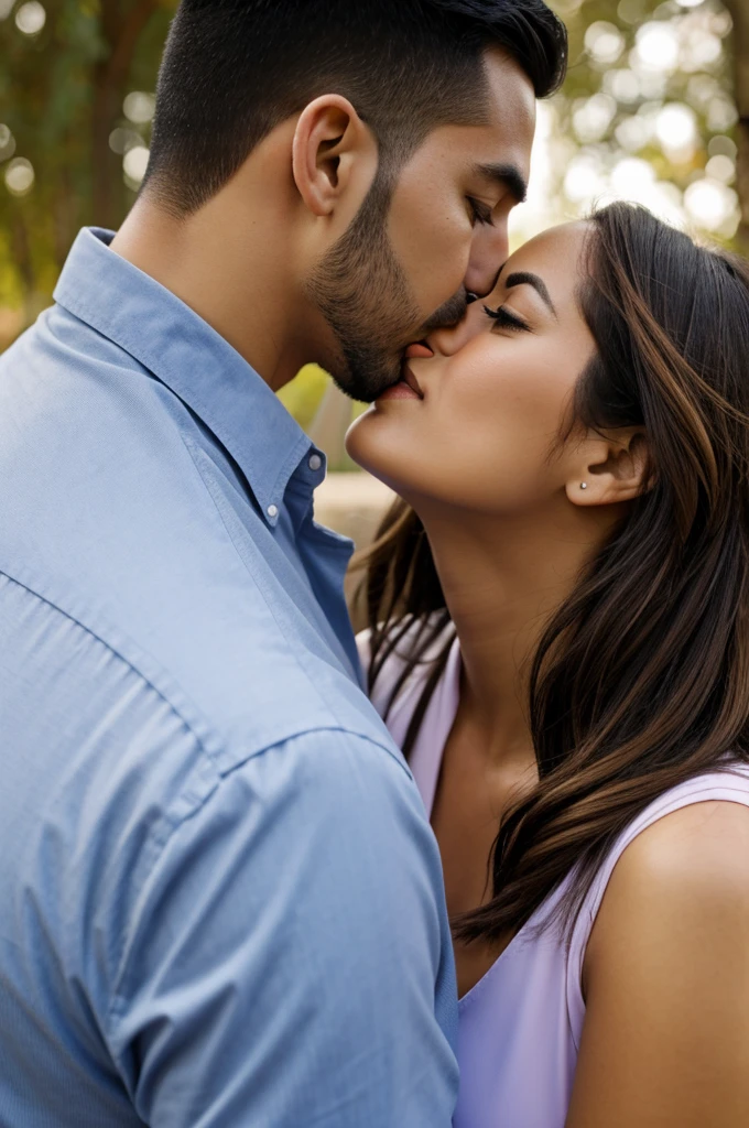 Pareka kissing
