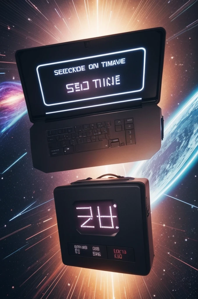 Secret code to go back in time and space
