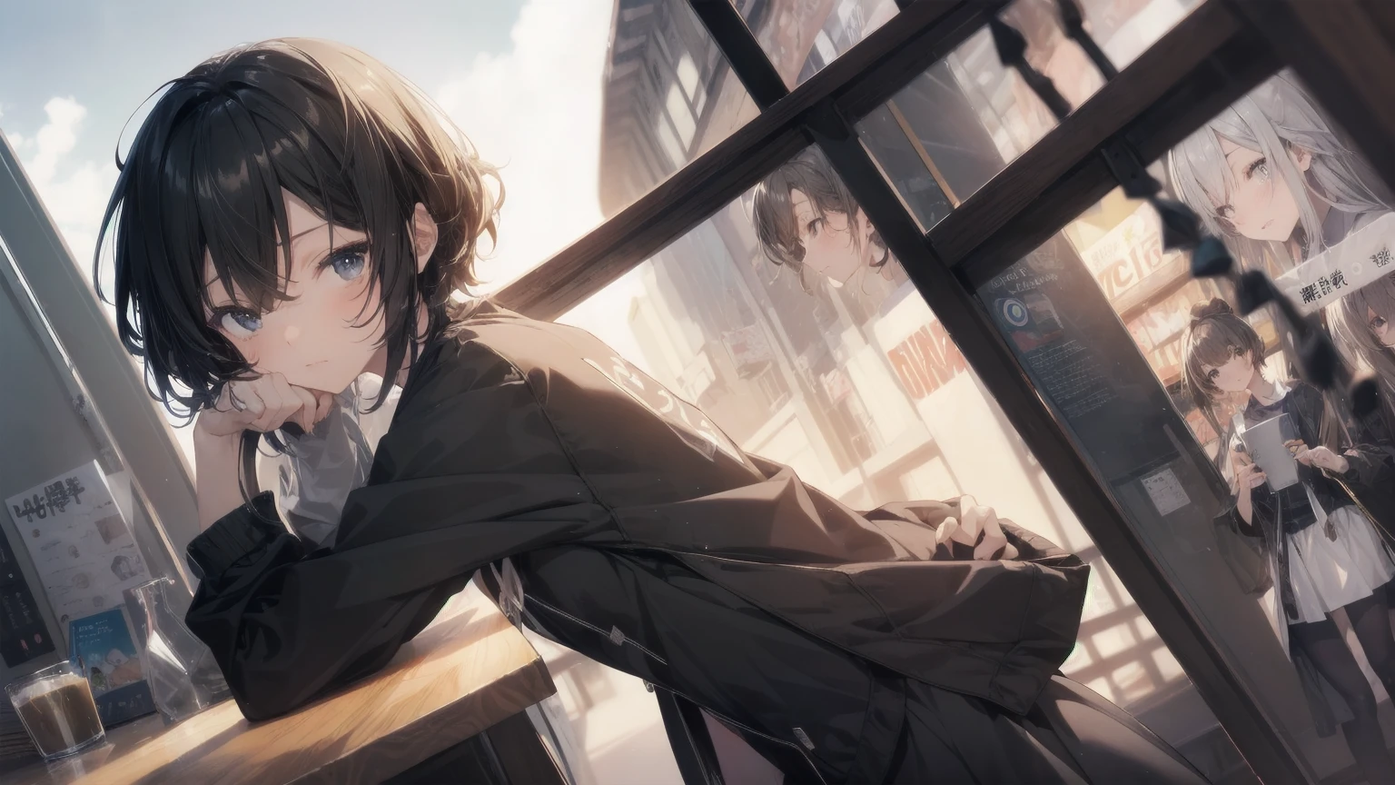 Super high quality by Art God, Super detailed, High resolution, Anime Moe Art Style, Best Anime 8K Konachan Wallpaper, pixiv Contest Winner, Perfect Anatomy, break,(Please draw a girl walking sleepily to school.. ),break, One girl, (alone,change,,13 years old:1.3),Complete limbs, Full Finger,, The charm of androgyny, (Very short hair), Sleeping hair, Messy Hair, Flat Chest, Small Ass, between legs, Small eyes,Beautiful and exquisite black eyes, Well-proportioned iris and pupil, Disgusted Eyes,  High resolutionの詳細な髪, , skirt, School zone. break,Highly detailed skin, Best lighting by famous artists, 8K, figure,