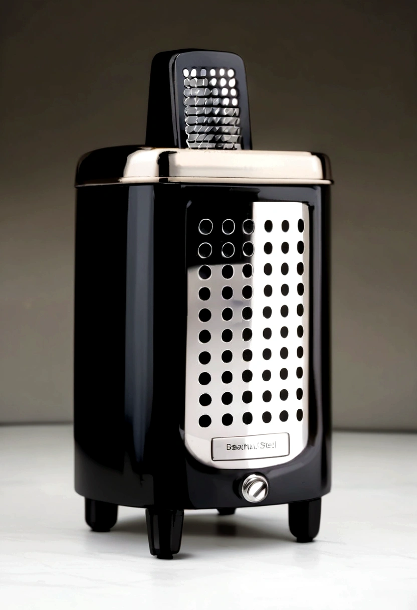 Modern steel grater