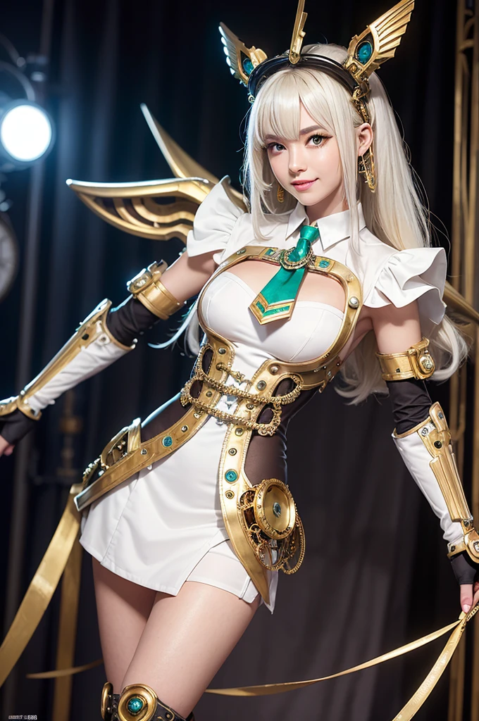 Bride2nd, SecondOutfit, (masterpiece:1.2), (ultra detailed), (8k, intricate), (85mm), light particles, lighting, full body, (highly detailed:1.2), breast focus, (detailed face:1,5), (rule of third_composition:1.3), (Line of action:1.2), daylight, solo
