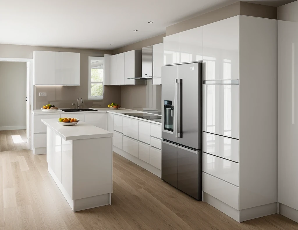 glazing, white