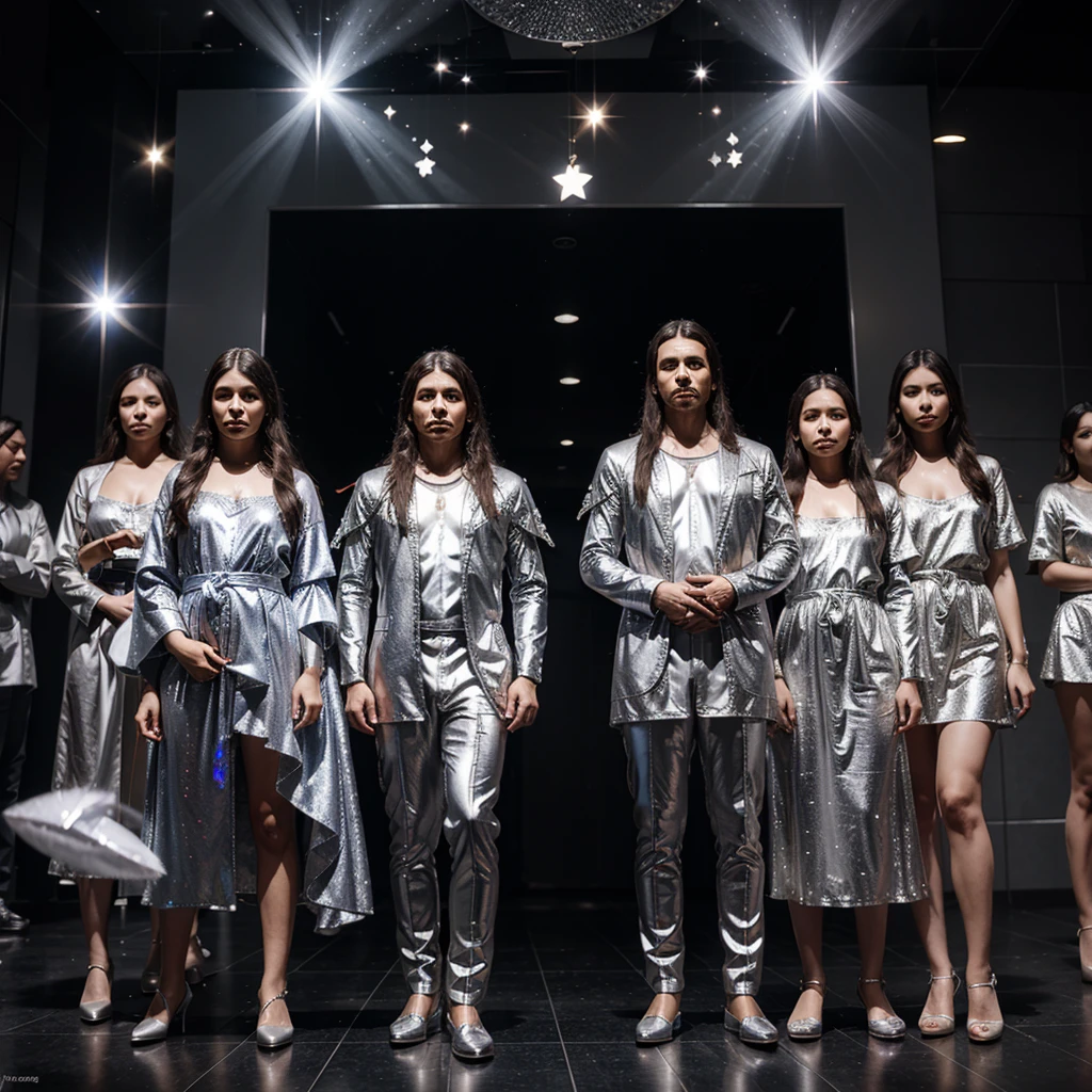 GOD rhodium-plated with All his children of pure celestial energies