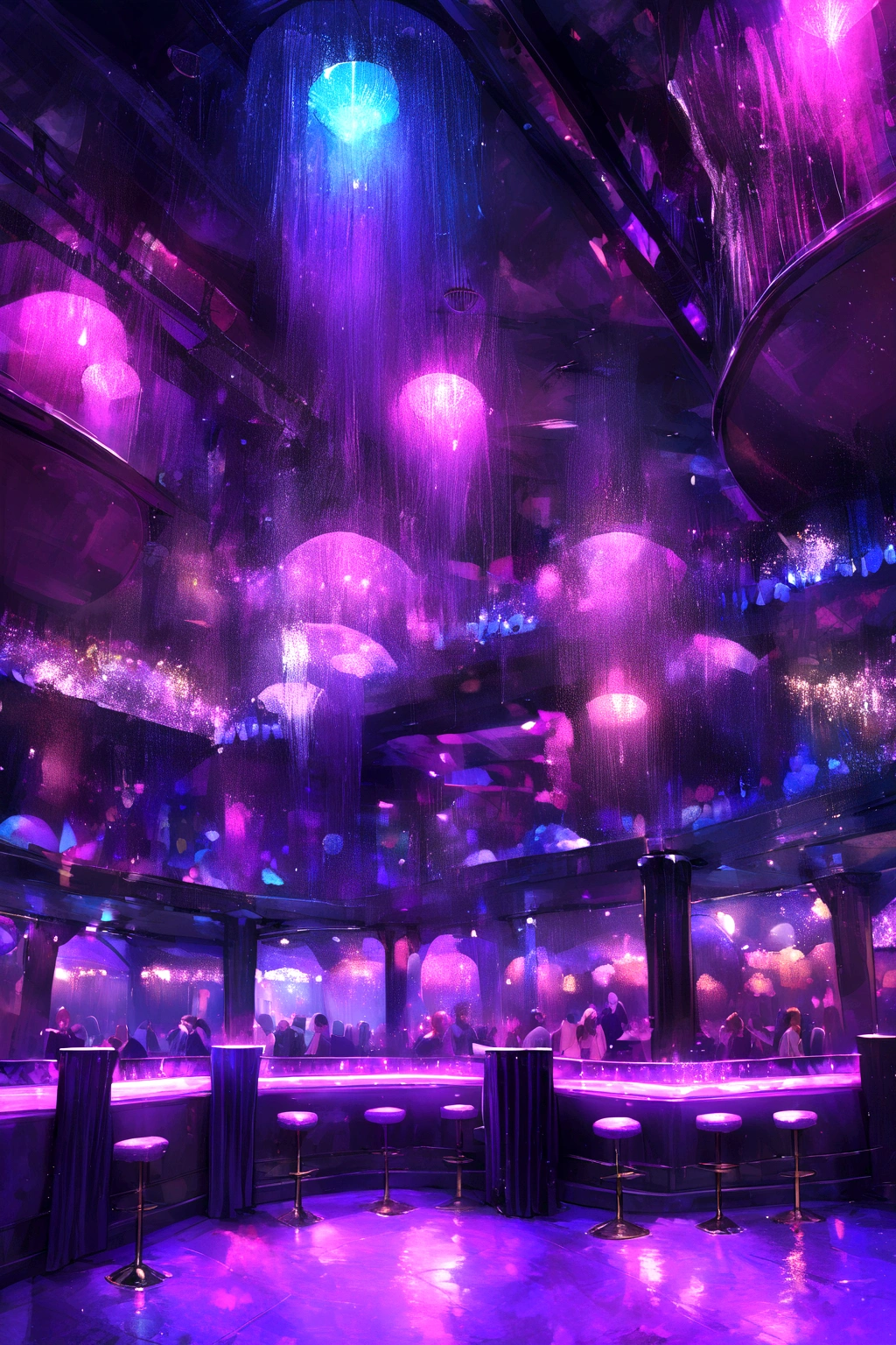 Shark-themed nightclub. ((realist))
