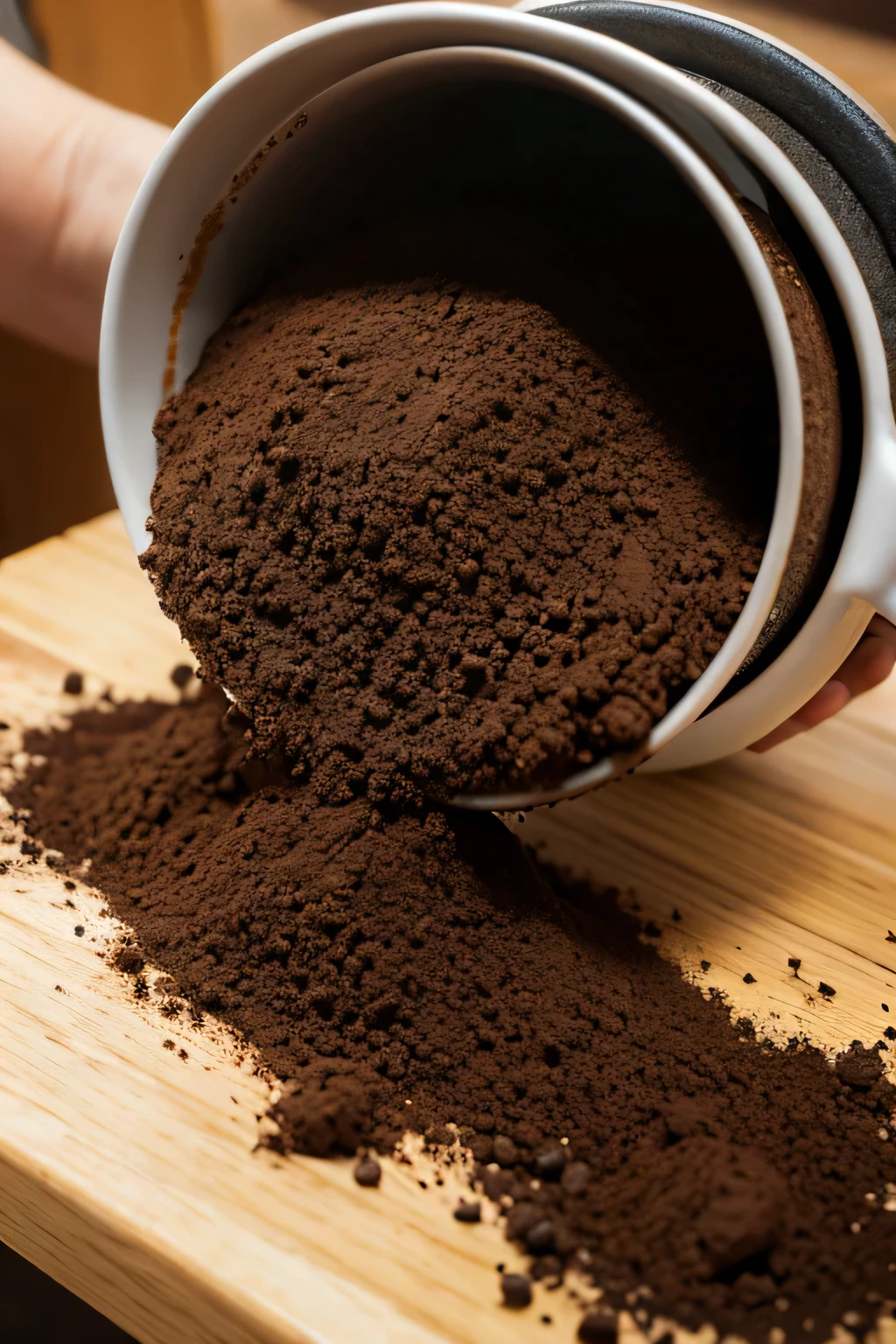 coffee grounds