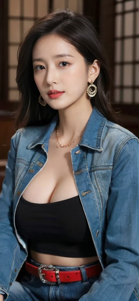 ((masterpiece, Top image quality, high resolution、solitary、Radiant Skin))(on the table, best quality, Practical, Very detailed, meticulous, high resolution, 8k wallpaper), Close-up portrait of a beautiful woman, like, Smile, Light brown messy hair, Perfect dynamic composition, 美丽meticulous的眼睛, Like the cover of a fashion magazine, On Campus