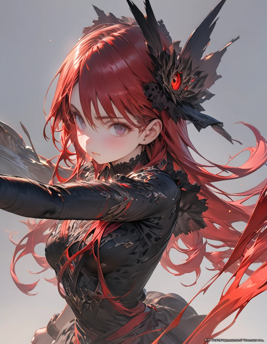 Detailed description Girl(Masseter muscle area, high quality, Mysterious, Beautiful and beautiful, Ideal body proportions, Official image art, Impressionism), (Ultra-high resolution, 8k RAW photos, Photorealistic, Natural light, Textile Shading),